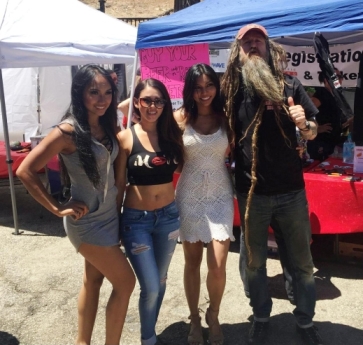 Magnus Walker with the Redline Ravens.